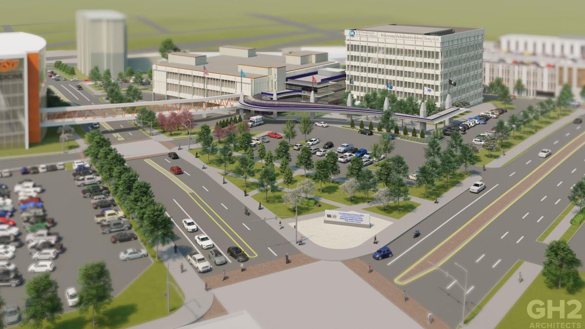 VA hospital rendering