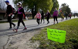 Marching teachers prepare for last leg into OKC and to Capitol