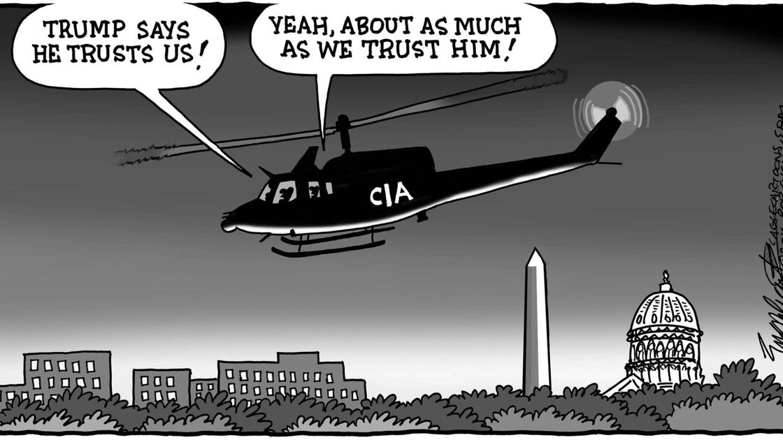 Syndicated Cartoon: CIA and Trump | Columnists | tulsaworld.com