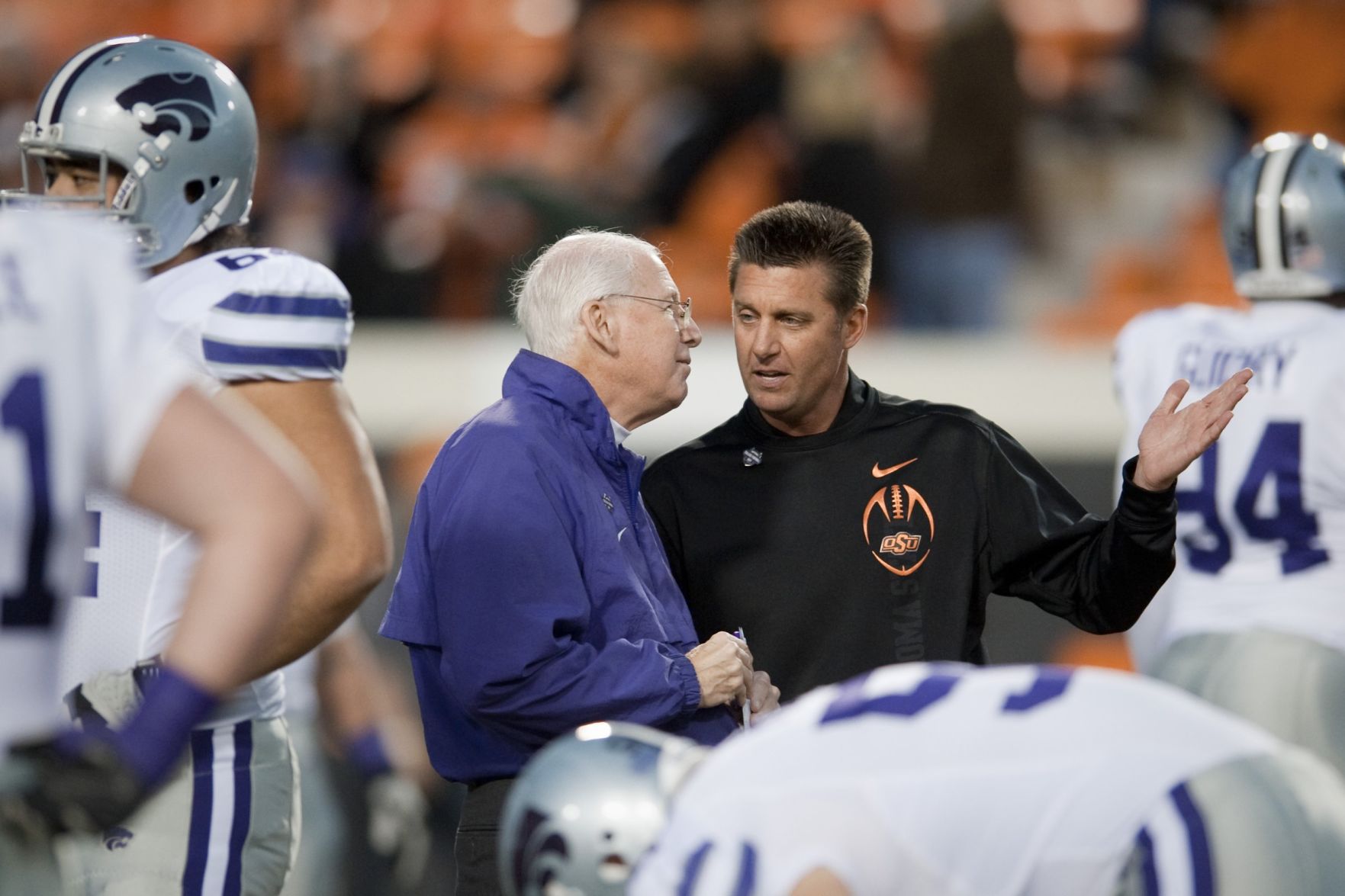 State's Bill Snyder says he's doing fine State's Bill Snyder says he's doing fine
