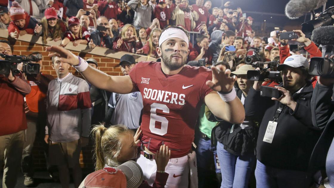 Photo gallery See the 14 best Baker Mayfield photos from his final