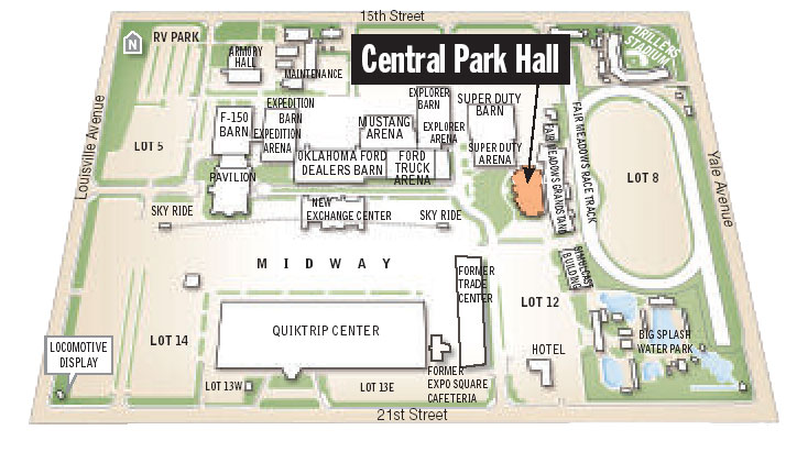 Tulsa State Fairgrounds Map Expo Square Has New Hall | Archive | Tulsaworld.com