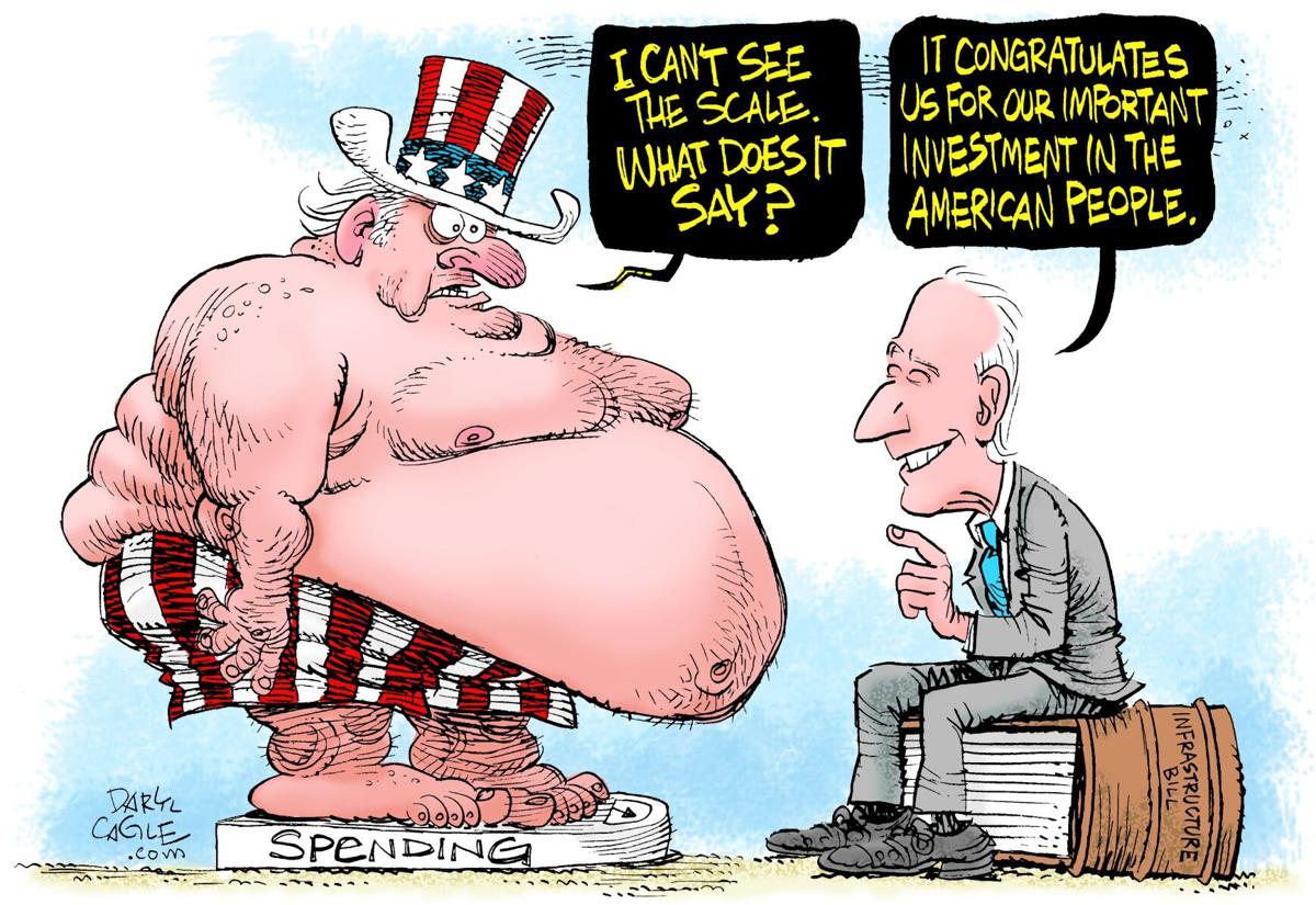 Cartoon: Biden Infrastructure Spending