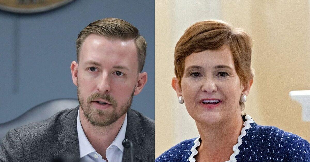 Ryan Walters and Allison Garrett