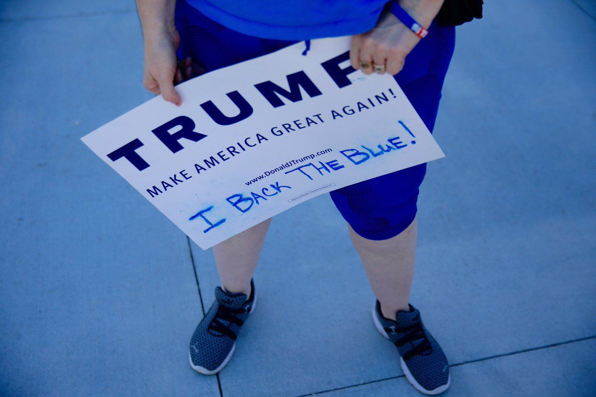 blue lives matter sneakers