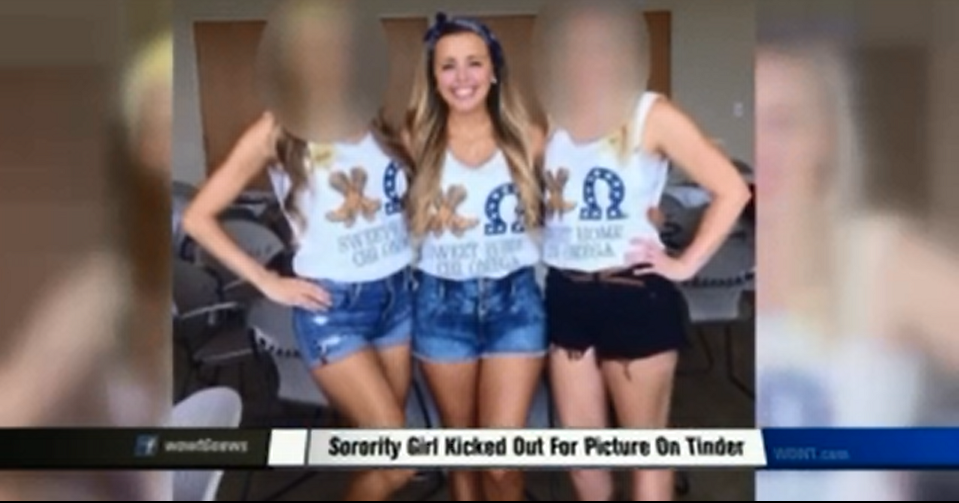 Nebraska student gets kicked out of sorority for 'provocative' picture on  her Tinder profile