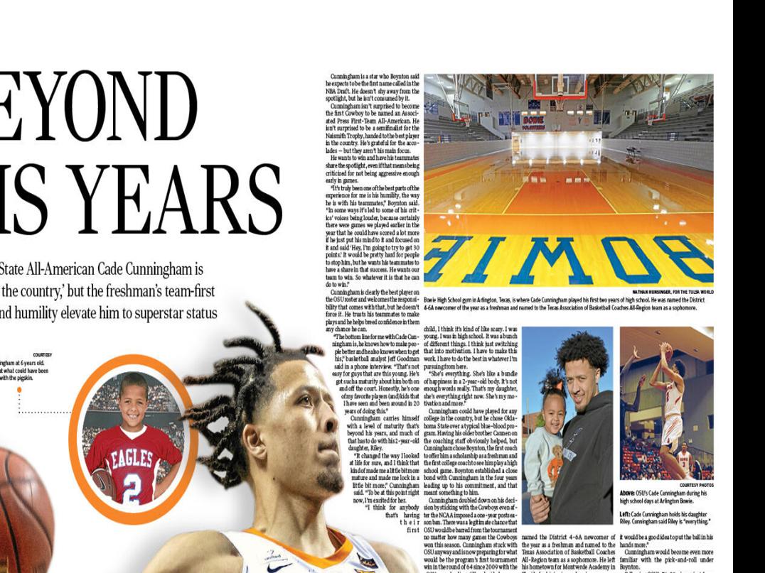 Cade Cunningham Mother Osu All American Cade Cunningham Is The Best In The Country But His Team First Approach And Humility Elevate Him To Superstar Status Osu Sports Extra Tulsaworld Com osu all american cade cunningham is