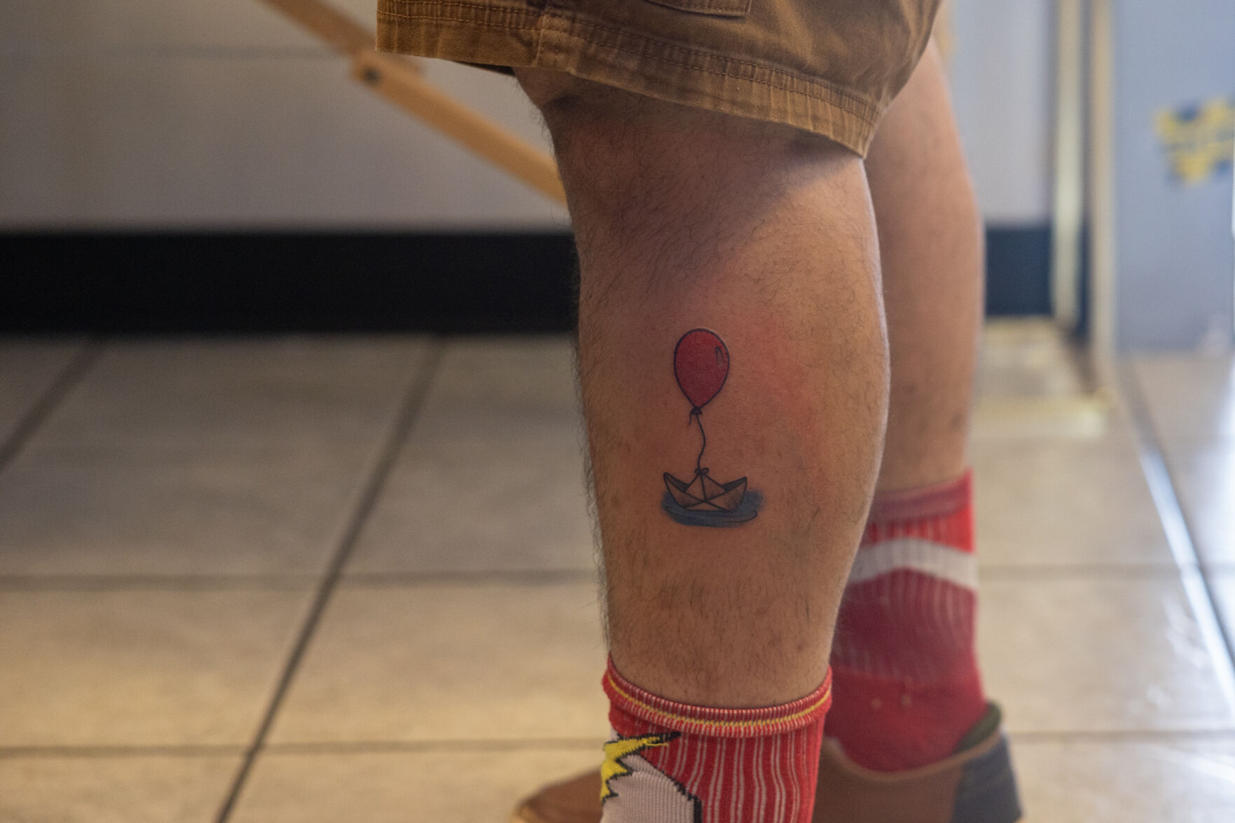 Pennywise IT Balloon Tattoo by Matt Folse of Cat Tattoo in Addison TX | Balloon  tattoo, Tattoos, Cat tattoo