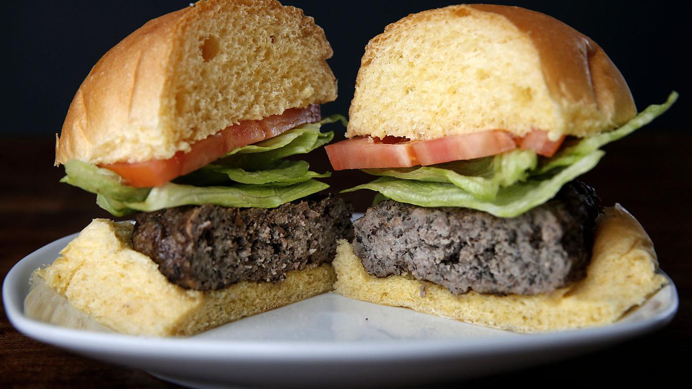 Mixing Mushrooms Into Patties Makes A Healthier More Sustainable Burger Food Cooking Tulsaworld Com Mixing Mushrooms Into Patties Makes A Healthier More Sustainable Burger Food Cooking Tulsaworld Com