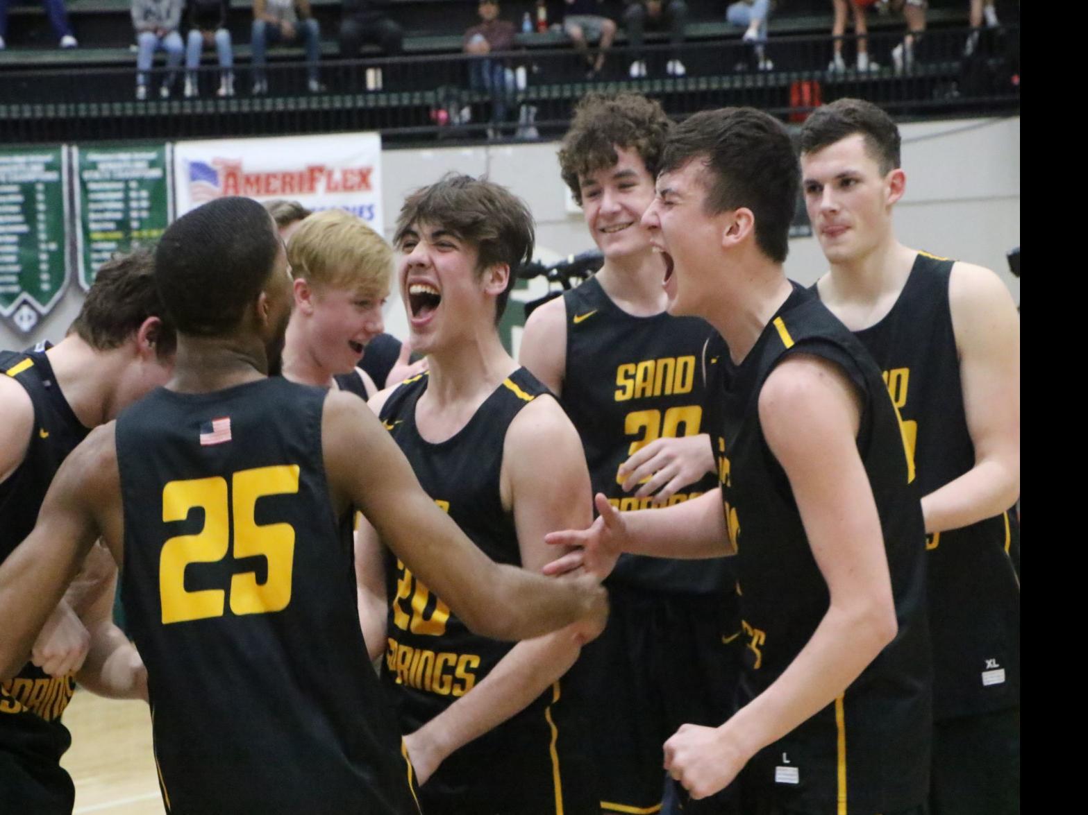 High School Boys Basketball Davon Richardson Leads Sandites Past