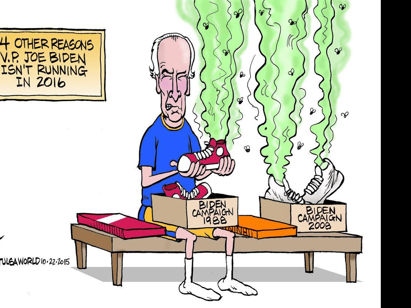 Bruce Plante Cartoon V P Joe Biden S Other Reasons Columnists Tulsaworld Com