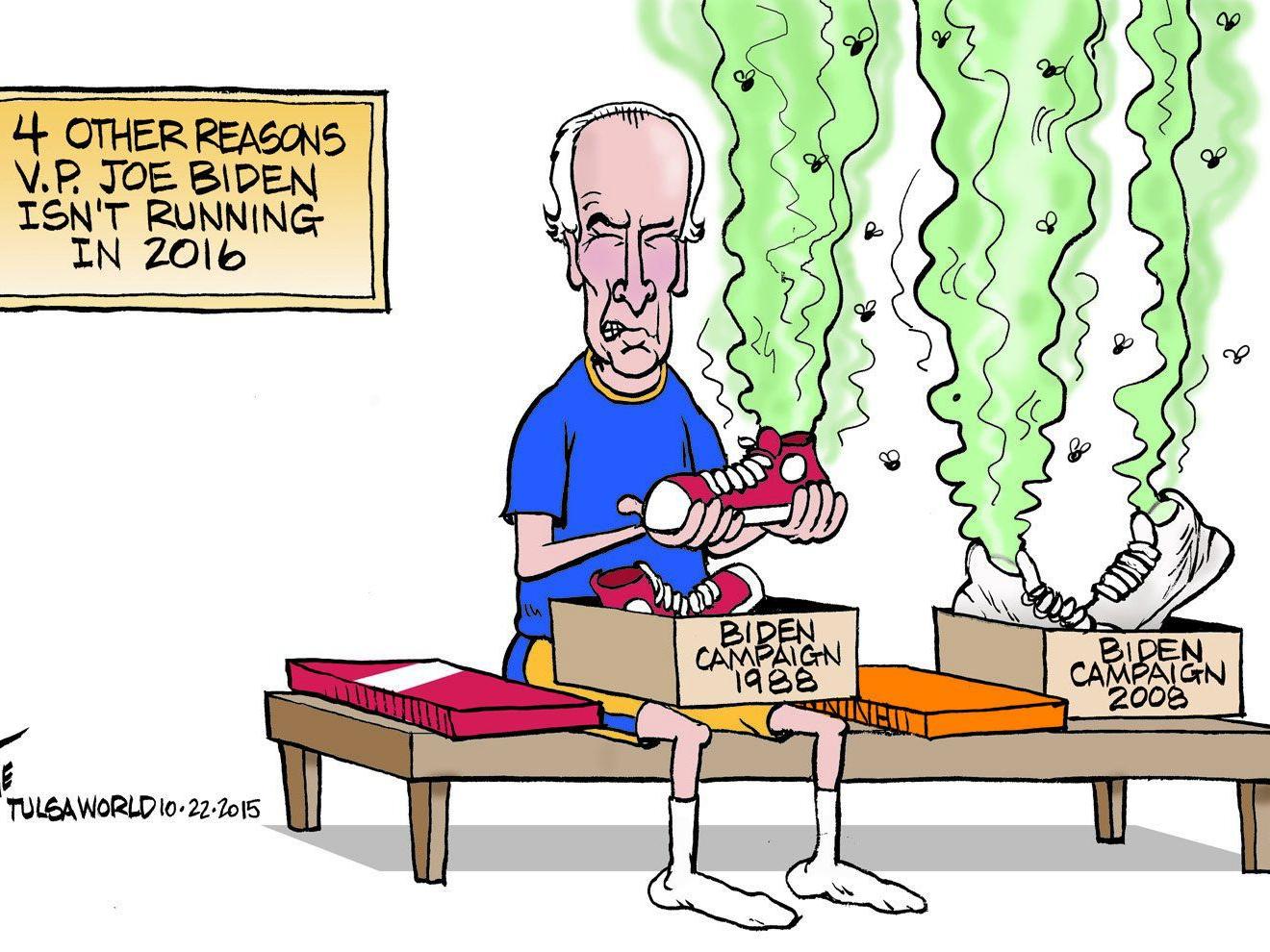 Bruce Plante Cartoon V P Joe Biden S Other Reasons Columnists Tulsaworld Com
