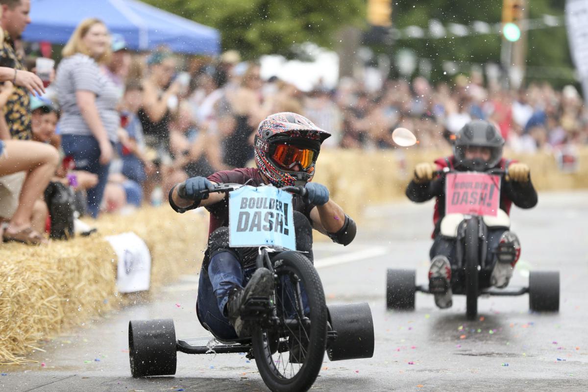 'This is a Tulsa first' City's inaugural Boulder Dash tricycle race