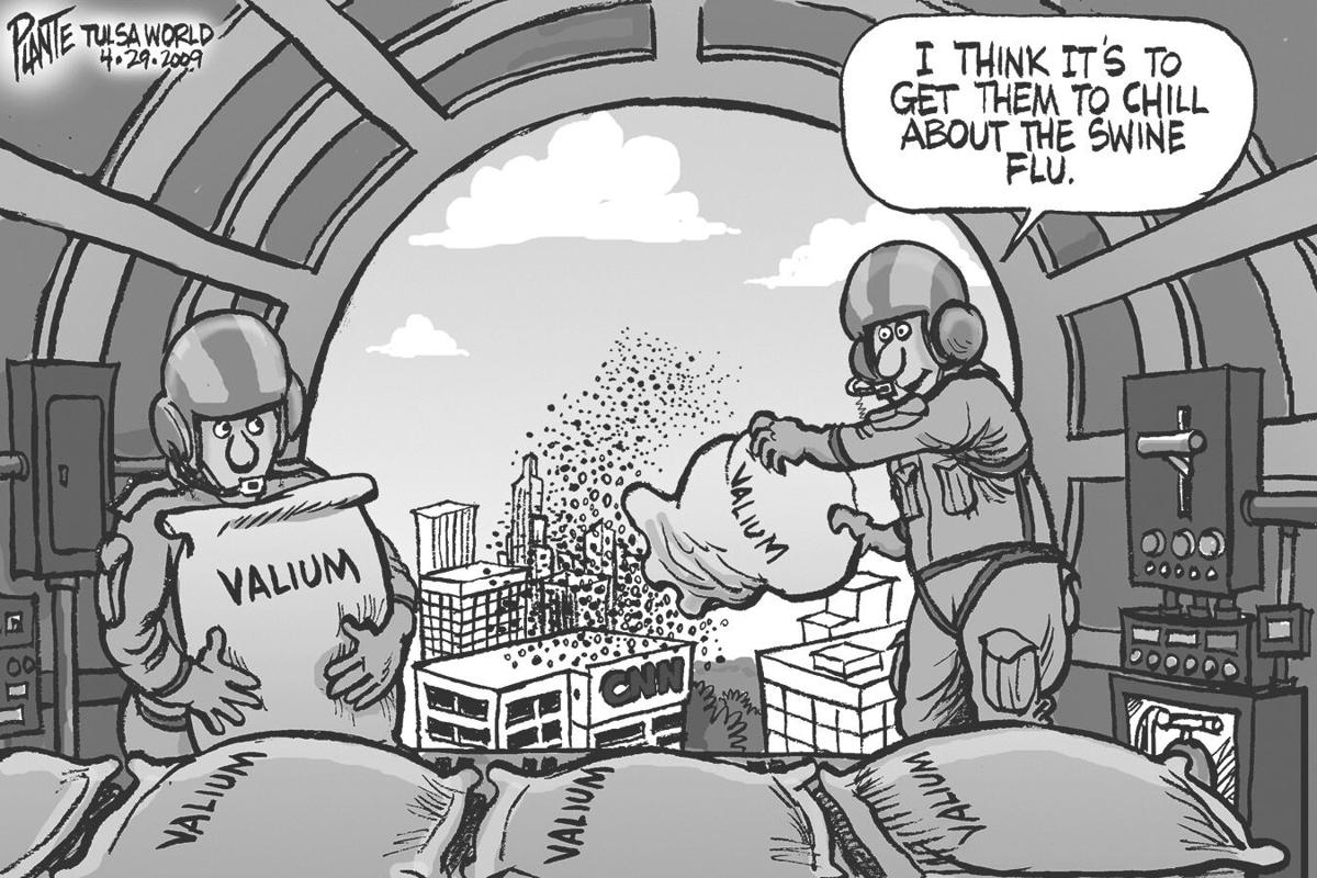 Throwback Toonsday: Swine Flu Chill Pill