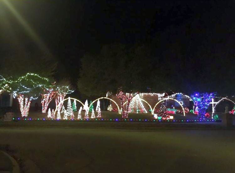 Owasso neighborhoods show off Christmas lights, decorations