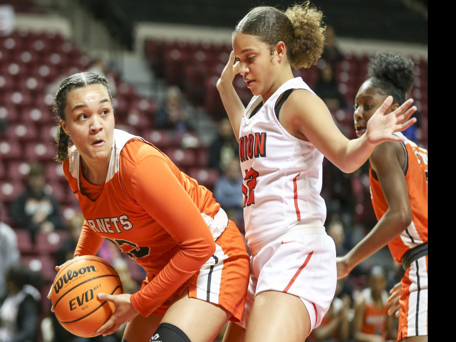 High School Girls Basketball Aunisty Smith Hits The Boards To