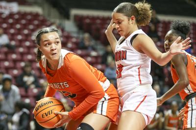 High School Girls Basketball Aunisty Smith Hits The Boards To