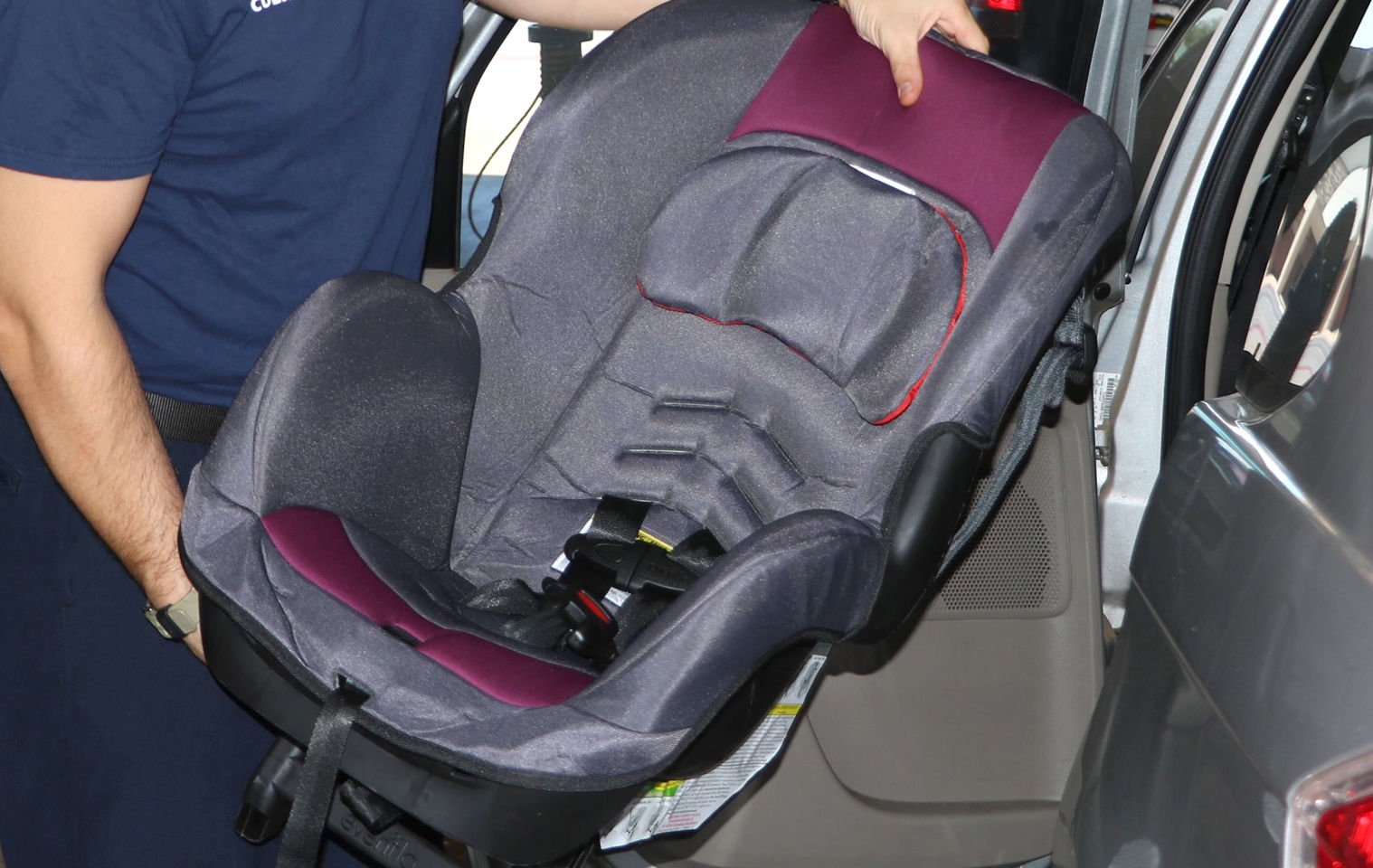 car seat for gift card