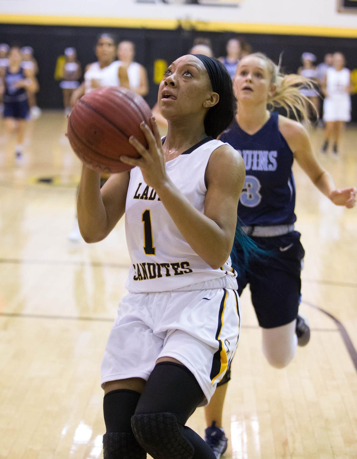 High School Basketball Destiny Johnson S 16 Points Spark No 3