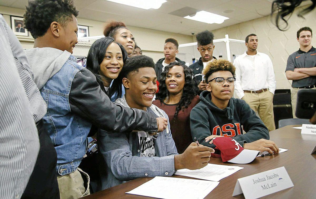 McLain's Joshua Jacobs went from unknown to Alabama in a few months Highschools