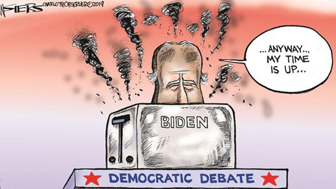Cartoon Gallery Joe Biden Is Toast Columnists Tulsaworld Com
