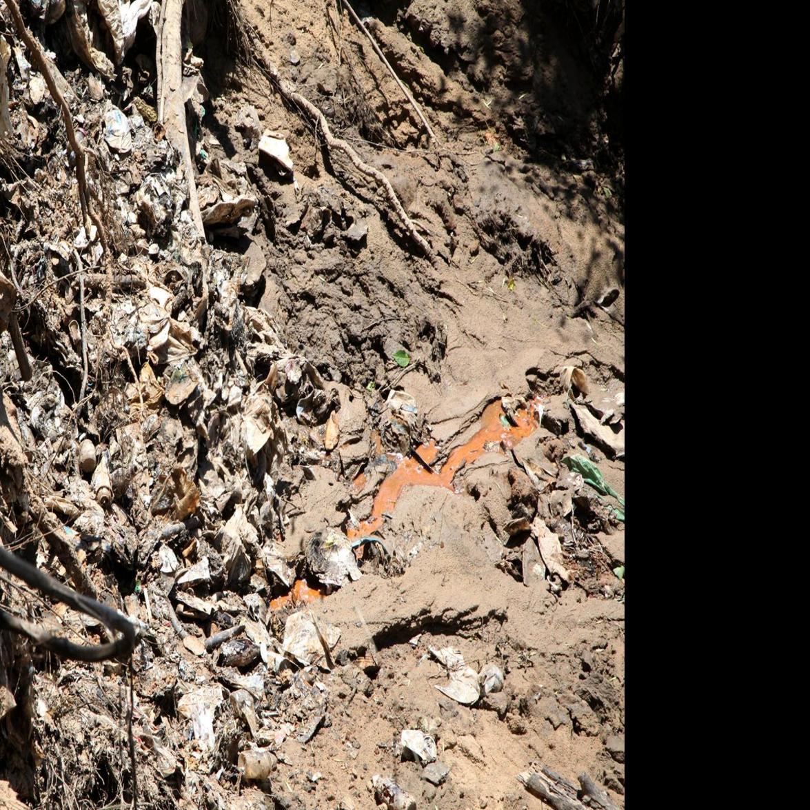 Oxley Nature Center Covered In Trash After Old City Dump