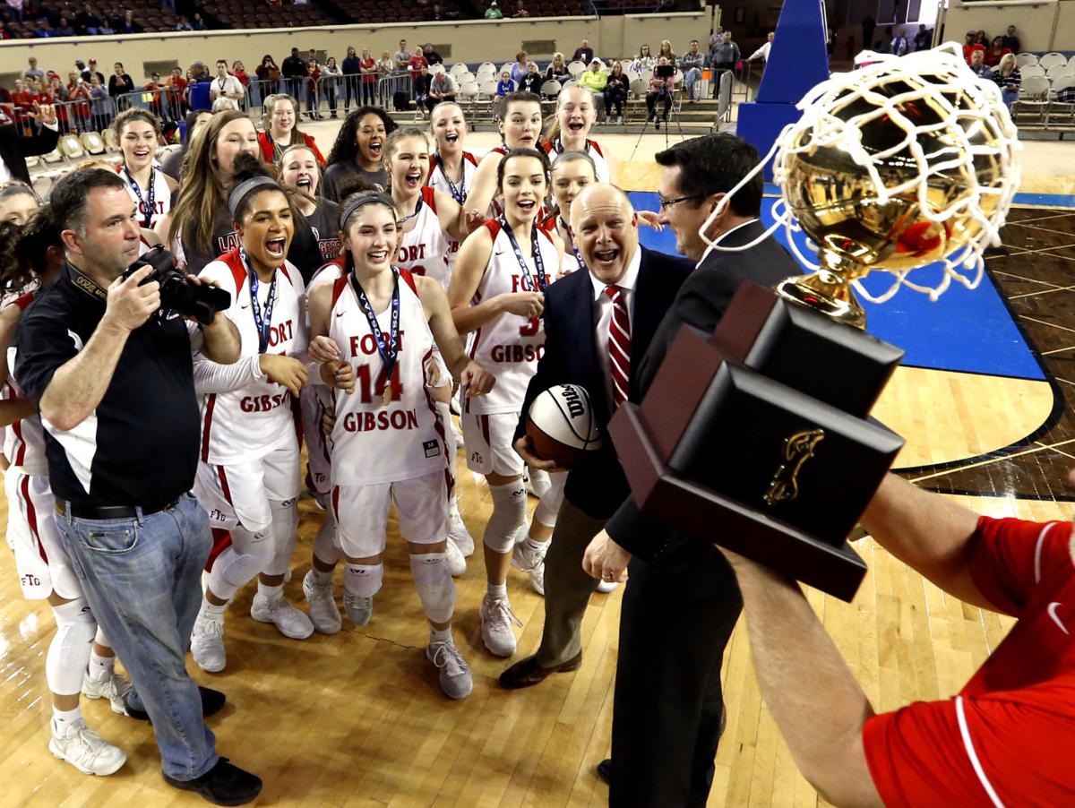 State Basketball Finals Fort Gibson Girls Beat Harrah To Capture