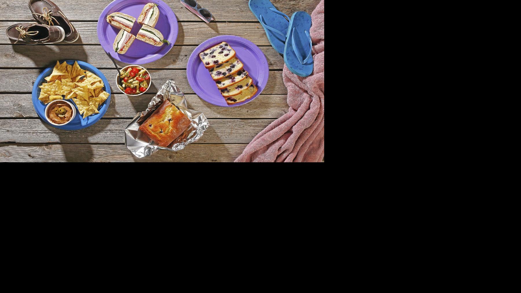 Pack and take recipes Portable foods for a picnic at the lake Food