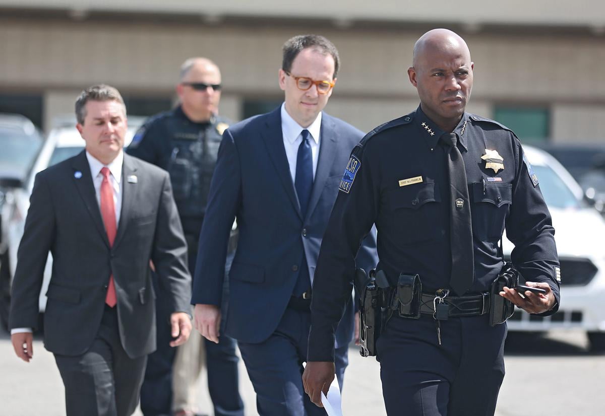 One of two Tulsa police officers shot in Monday traffic stop has died