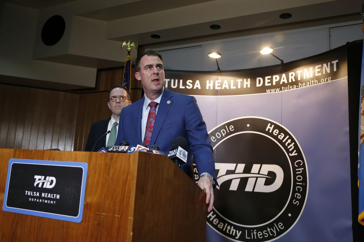 Gov Kevin Stitt Declares State Of Emergency Following Eighth Case Of Coronavirus State And Regional News Tulsaworld Com