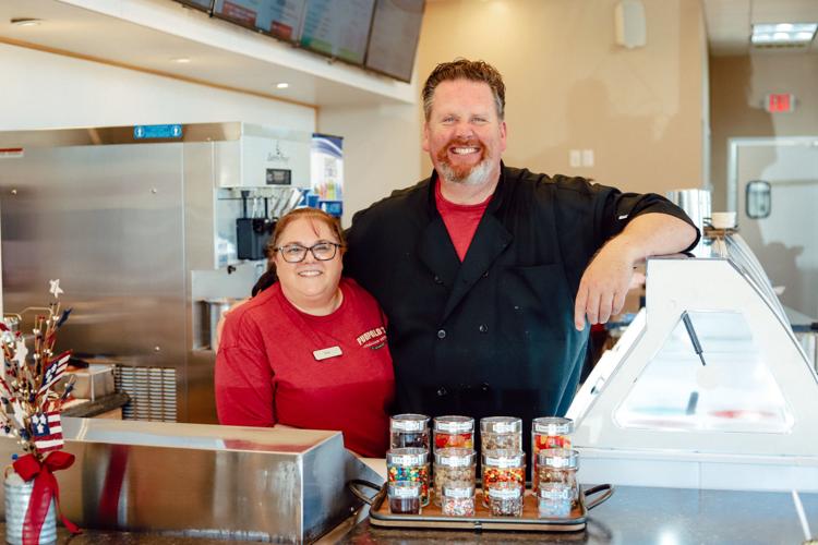 Puopolo's Italian Ice owners