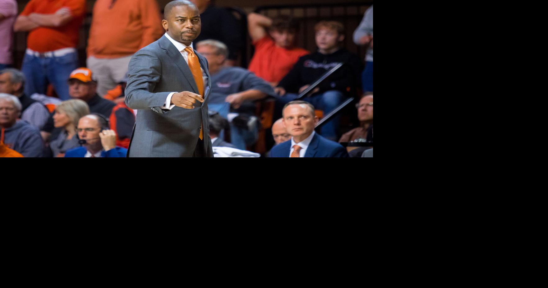 OSU basketball Coach Mike Boynton is still figuring out his rotation
