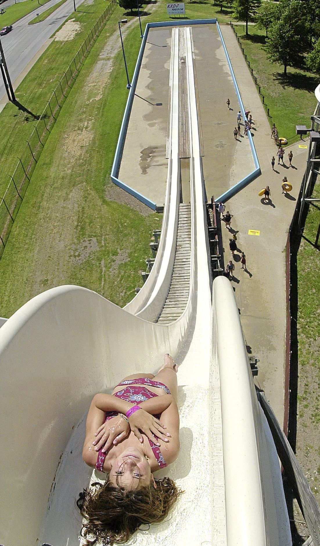 big slide splash