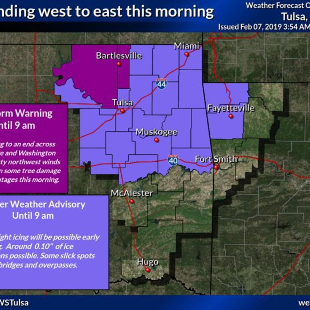 Update Some Schools Closed Today Amid Early Ice Storm Warning