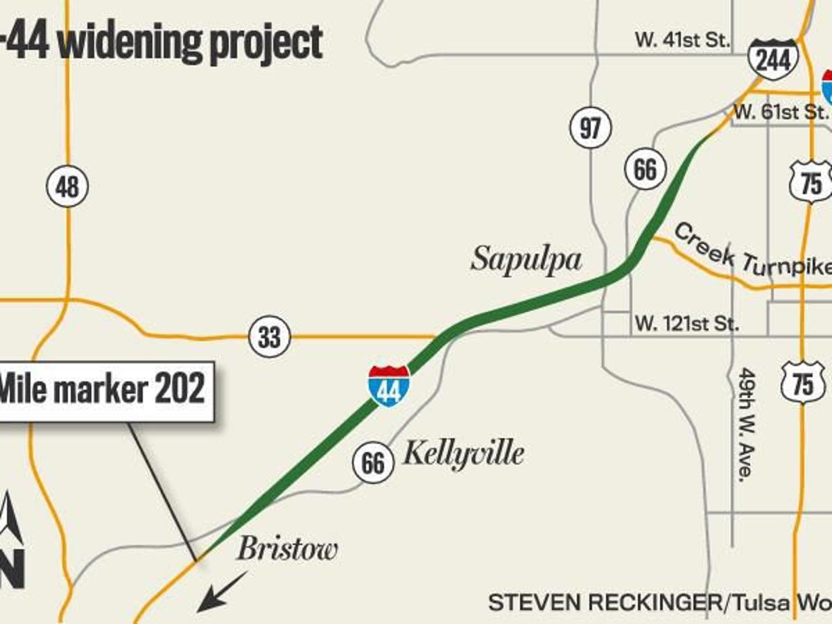 Turner Turnpike Project Begins Tuesday With Warning Of Narrow