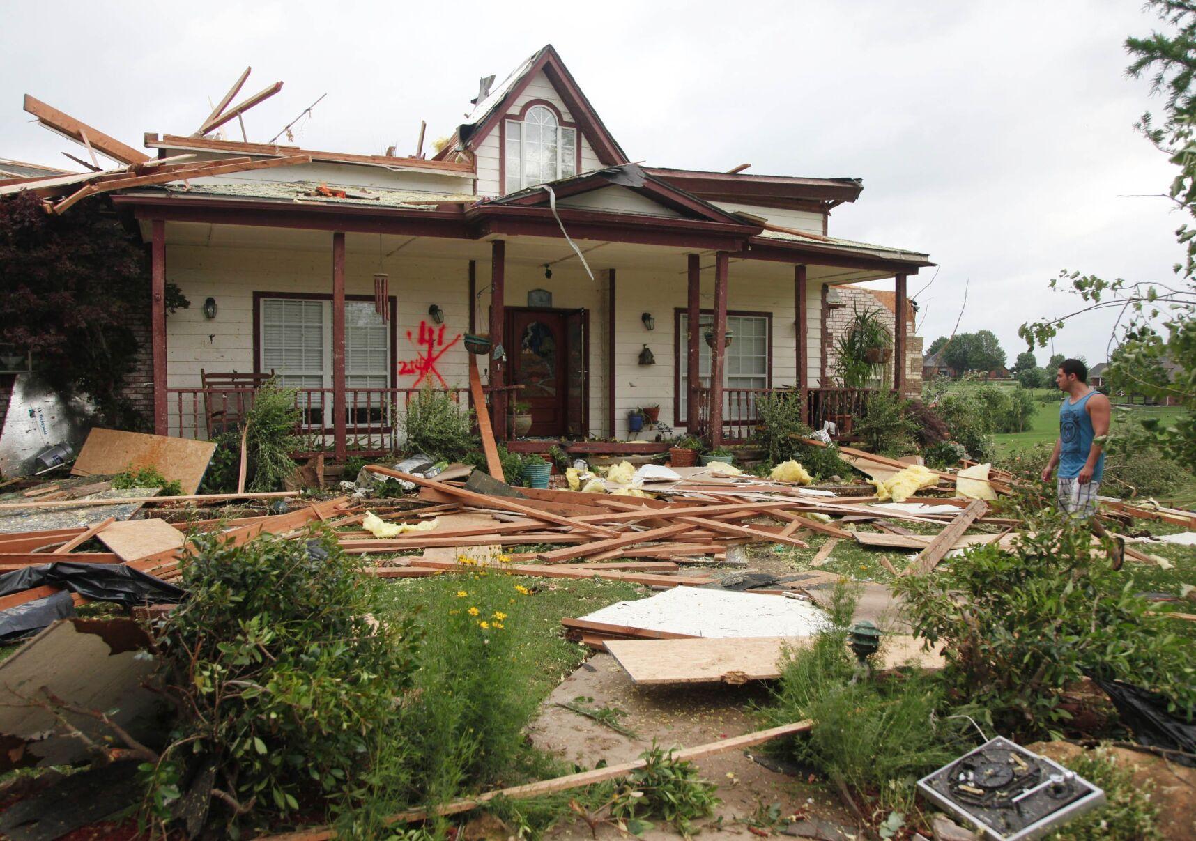 Eight years ago EF2 tornado destroys Broken Arrow homes, floods rivers