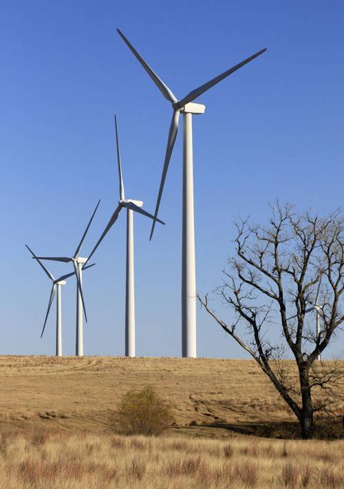The Minco II wind farm sw of Minco newsok | | tulsaworld.com