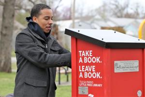 First of about a dozen little libraries opens Saturday at Reed Park