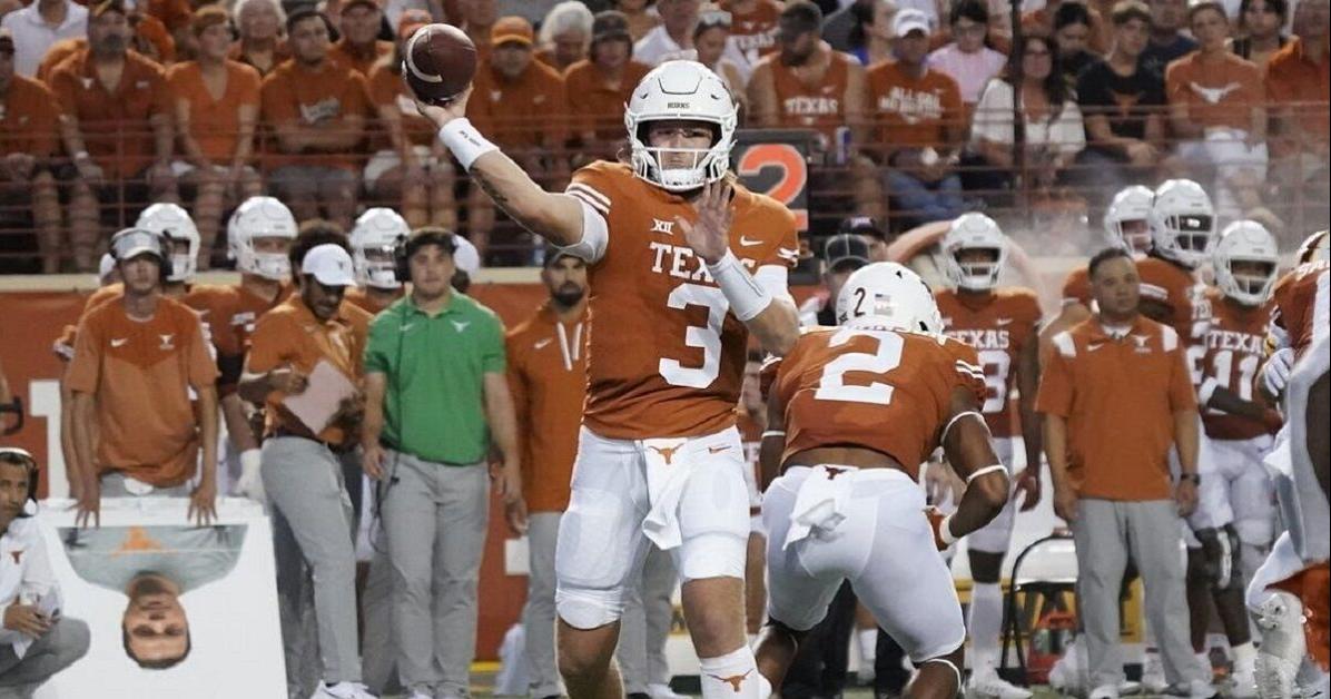 ESPN's Thamel: Texas QB Quinn Ewers to return vs Sooners Saturday