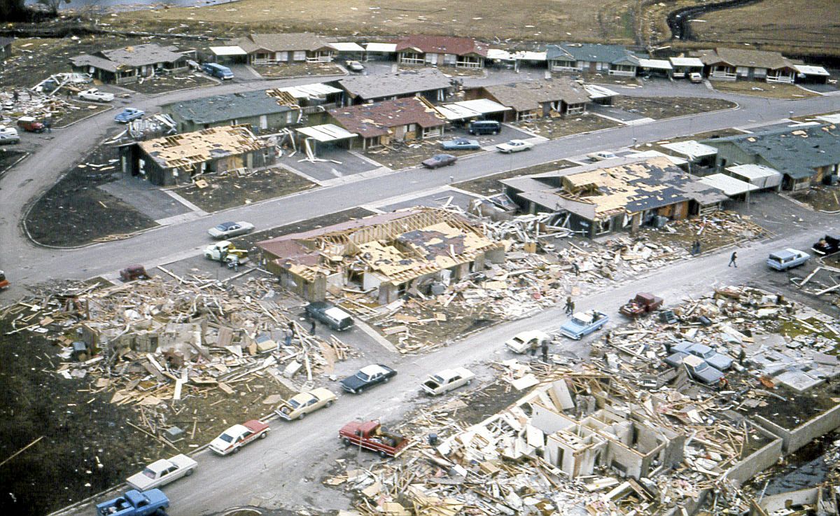 Throwback Tulsa: Surprise Tornado Hit East Tulsa 40 Years Ago ...