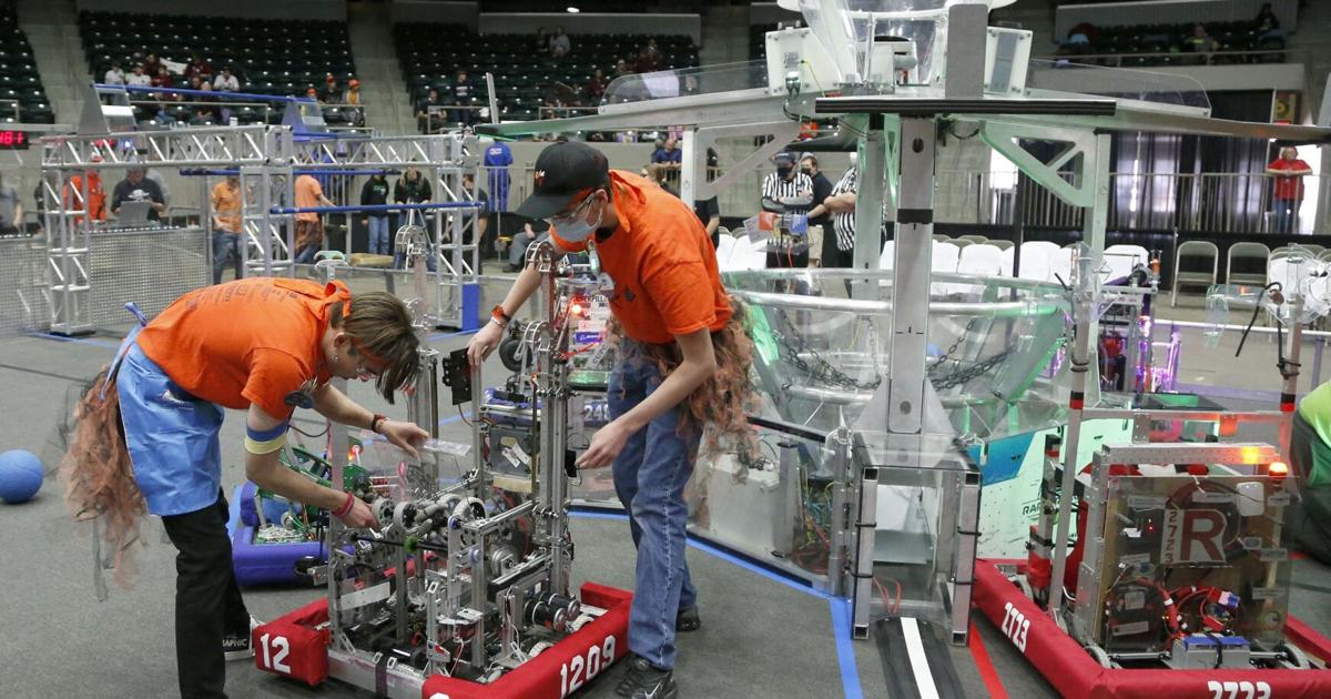 High school teams all set for FIRST Robotics Regional at Expo Square ...