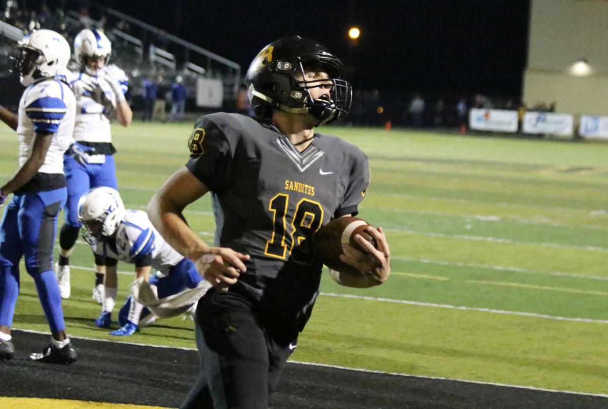 Football Sand Springs Stuns Sapulpa 48 34 News Tulsaworld Com