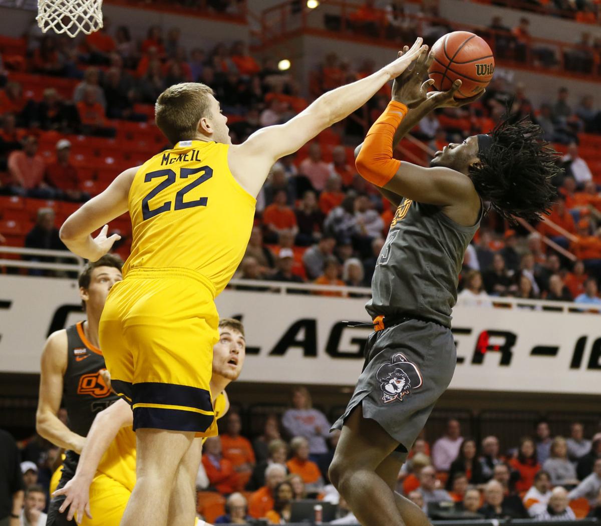 Osu Men S Basketball Cowboys Drop Big 12 Home Opener 55 41 To No