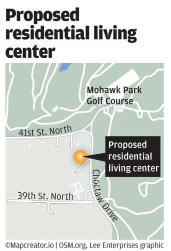 Proposed shelter and care center site