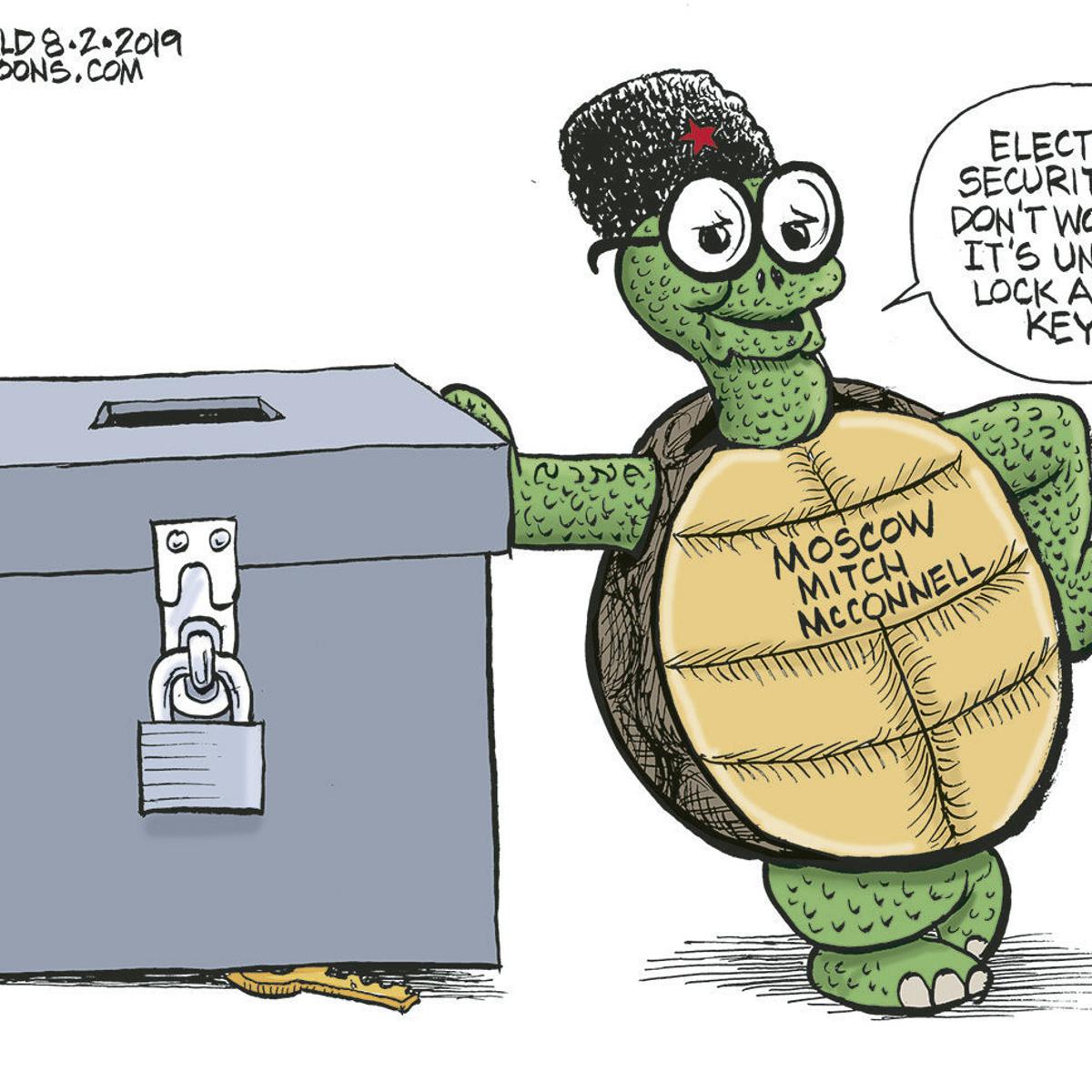 Bruce Plante Cartoon Moscow Mitch Columnists Tulsaworld Com
