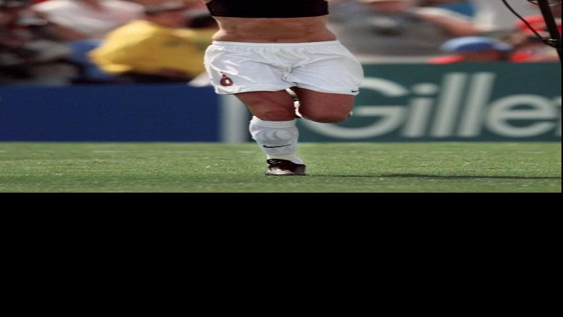 Brandi Chastain's sports bra changed women's soccer and women's