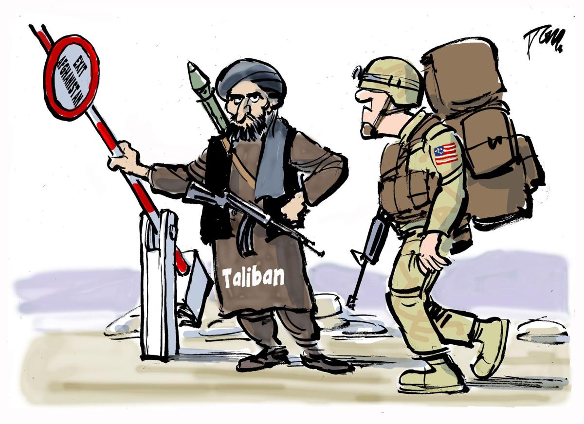 Cartoon: USA Exit Afghanistan Cartoon: USA Exit Afghanistan