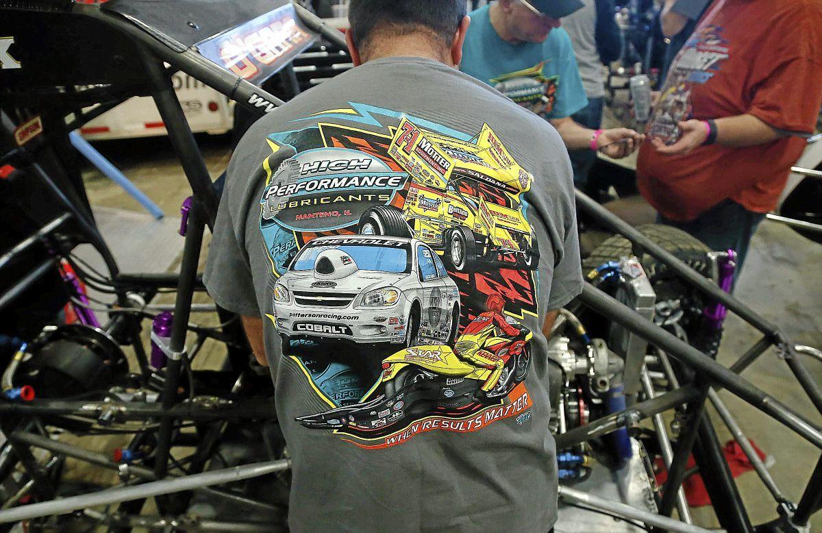 SEEN Fans and crews alike love the Tshirts of the Chili Bowl