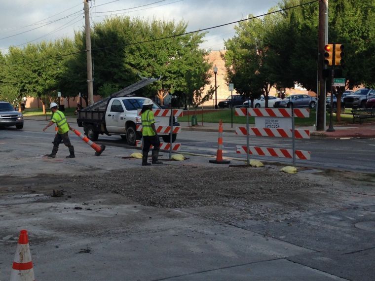 Tulsa city water crews working to repair series of water main breaks