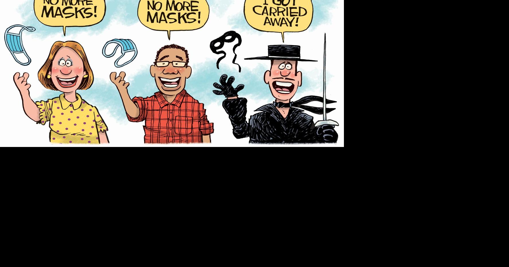 Cartoon No More Masks